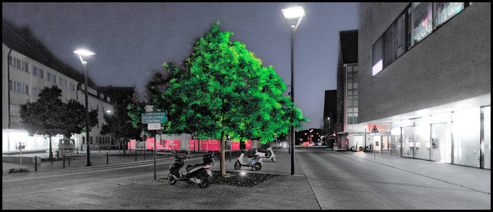 Ulm Center at Night VI - ID 000385