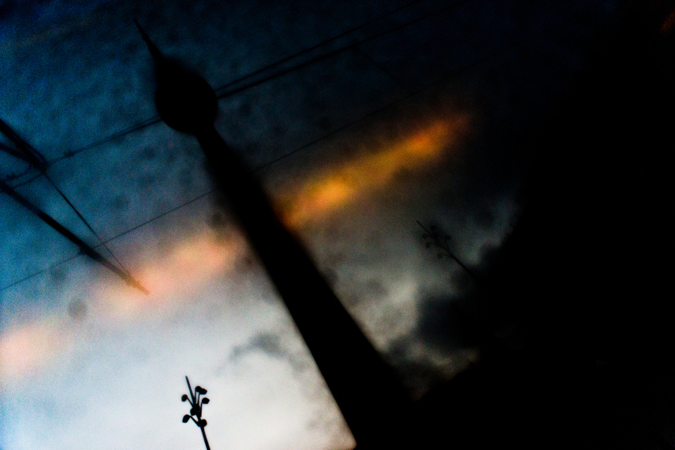 TV Tower with no Sun - ID 001714