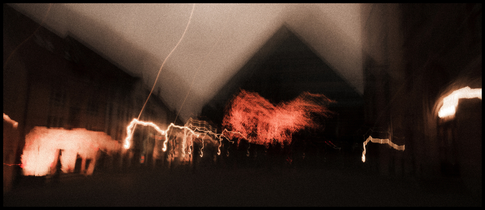 Burning Olive Branch and Pyramid I - ID 002057