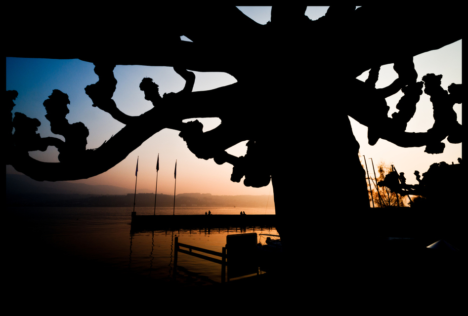 Standing at the Lake - ID 002298