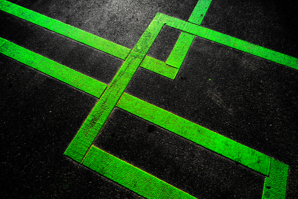 Geometric Green - ID 002392