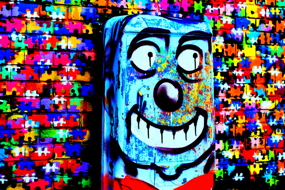 Brick Puzzle Face - ID 002961