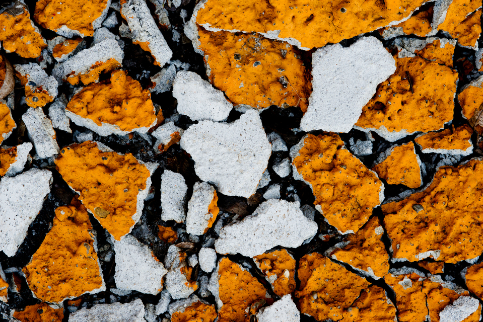 Broken Orange Front VI - ID 003609