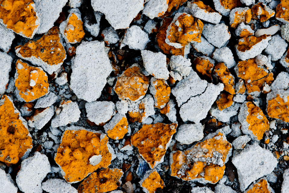 Broken Orange Front VII - ID 003610