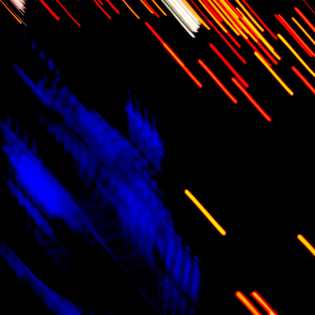 Red and Yellow on Blue - ID 003758