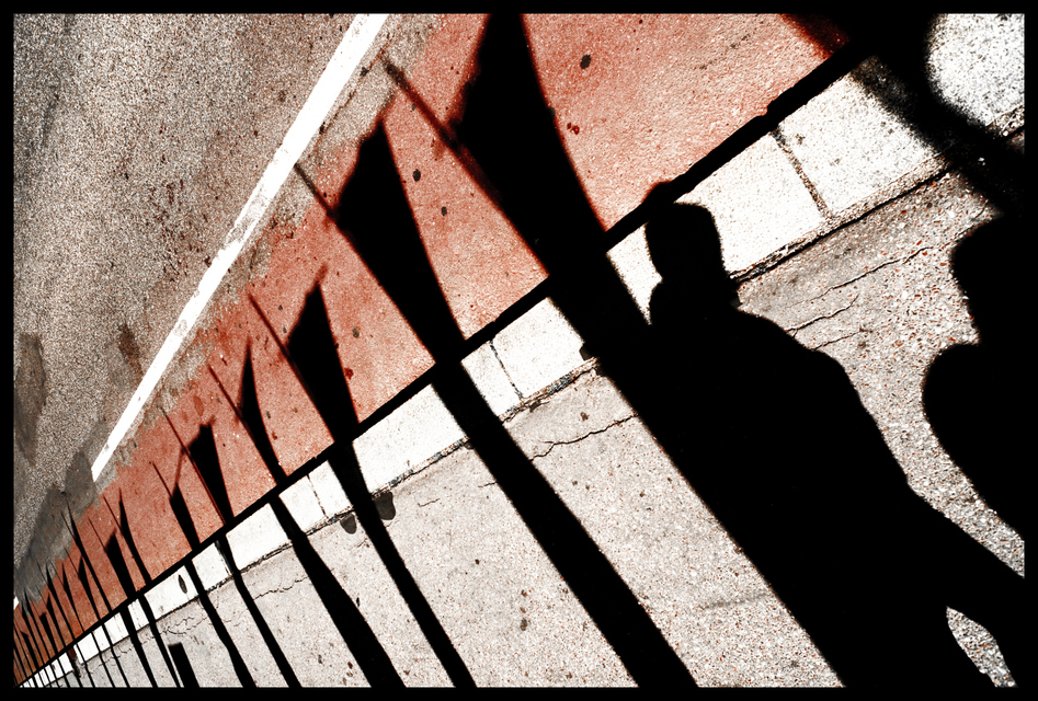 Shadow on the Pedestrian Path III - ID 004443