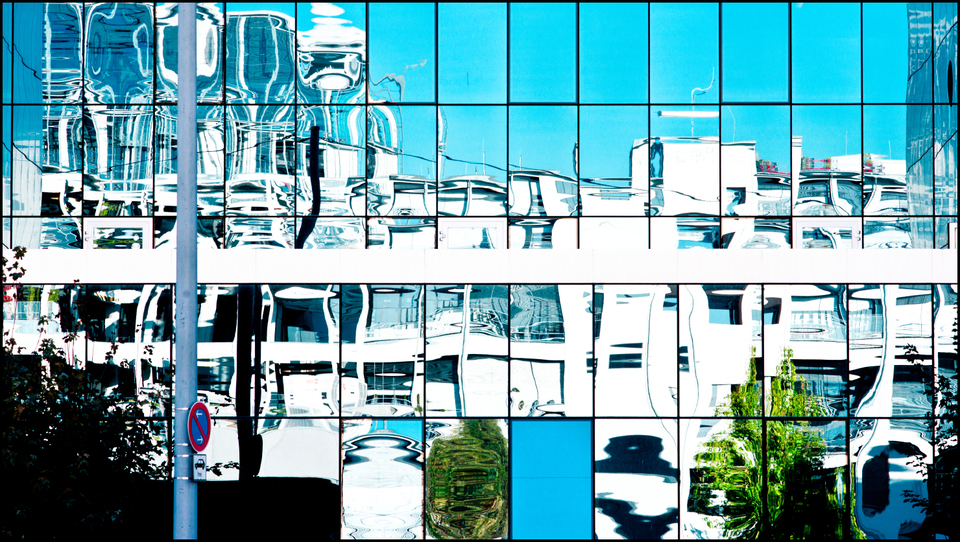 Blue Refection V - ID 004851