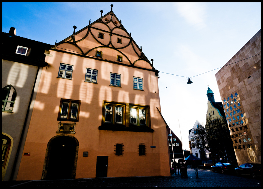 Gold Window Reflection I - ID 004898