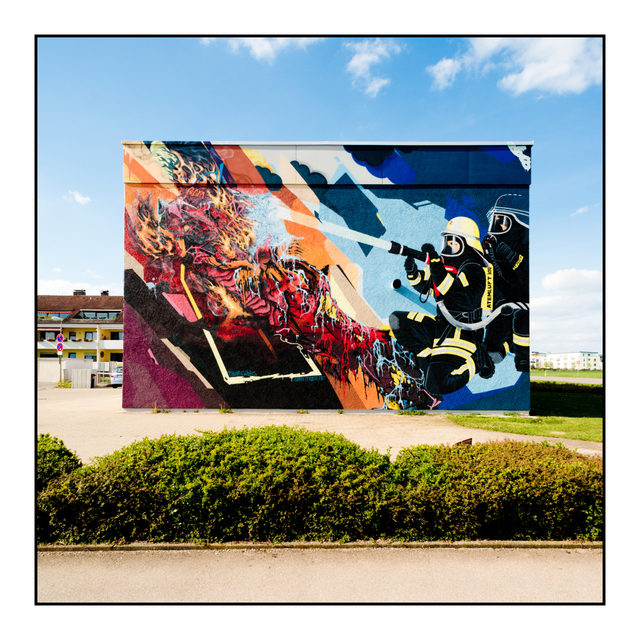 Firemen at Wall Work - ID 005228