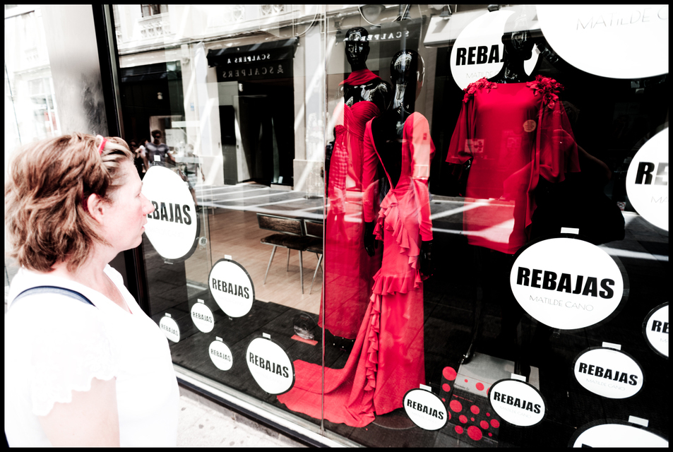 Red Spain Dresses - ID 005408