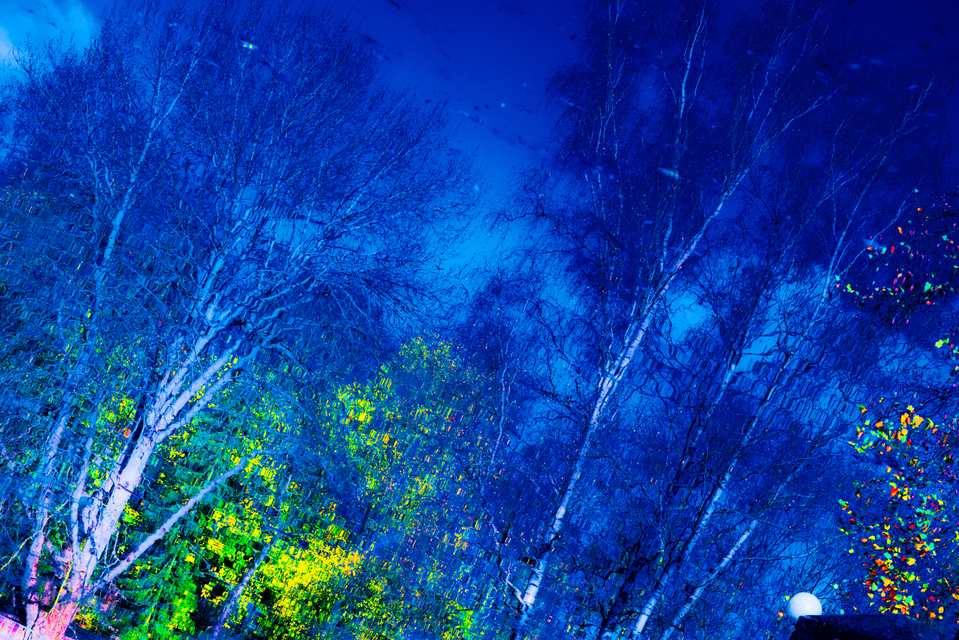 Blue Water Mirror - ID 005900