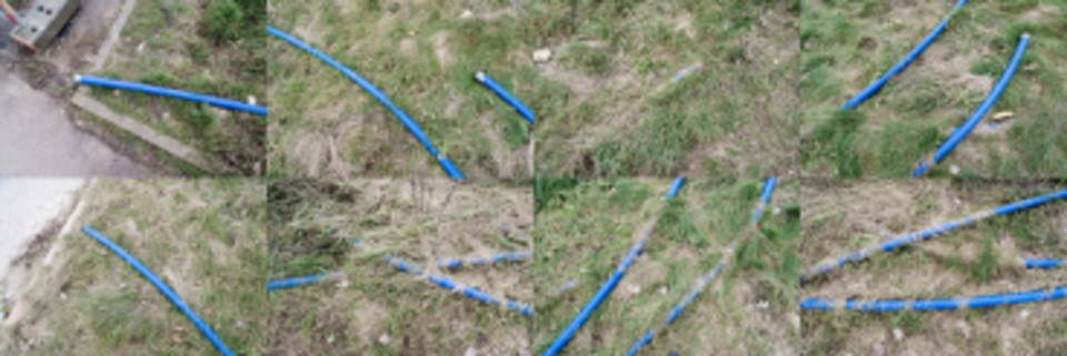 Blue Tubes - ID 006076