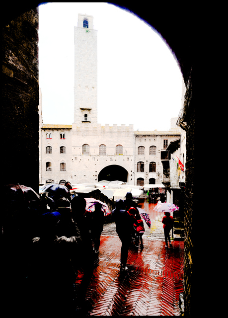 Wet Red Floor - ID 006243