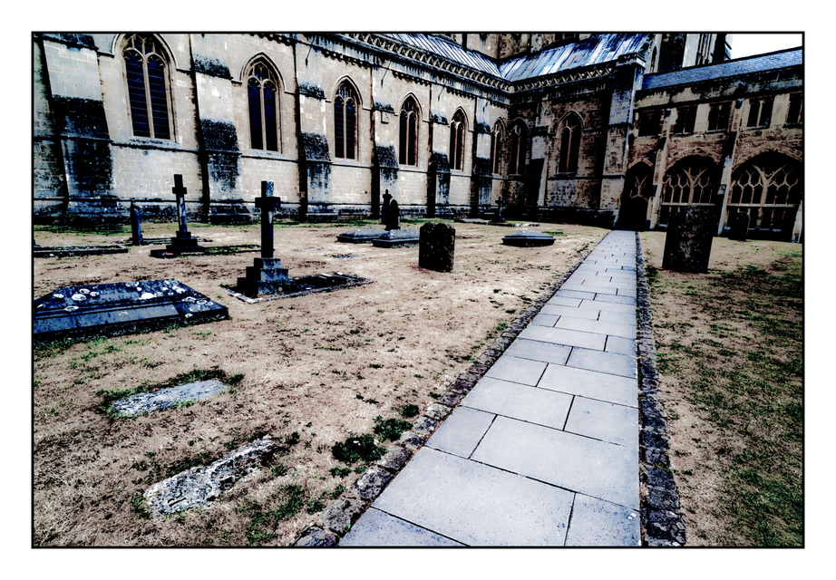 Abbey Courtyard IV - ID 006529