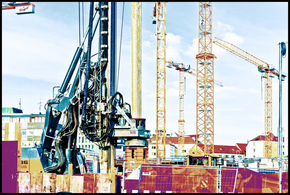 Main Station Courtyard Construction XIX - ID 007433