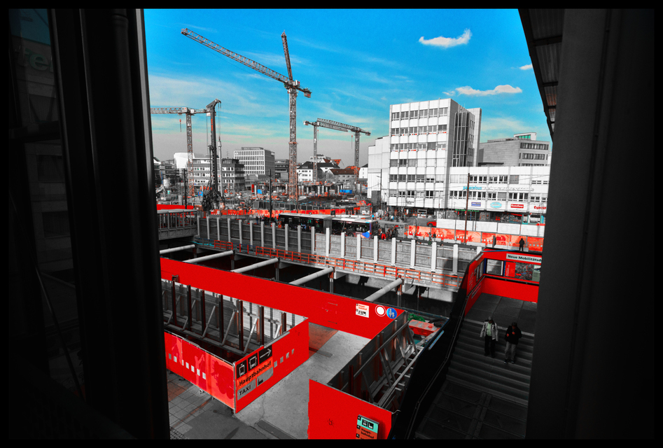 Main Station Courtyard Construction XXVIV - ID 007443