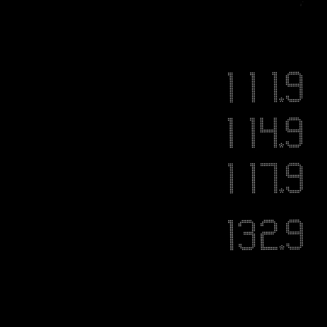 Pure 111.9 114.9 117.9 132.9 - ID 008558