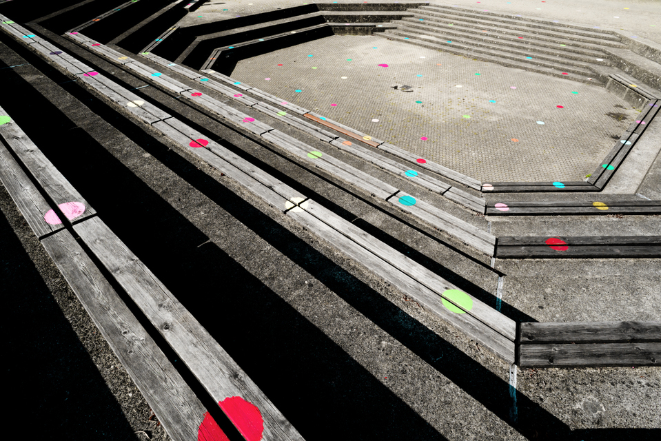 Colored Dots I - ID 008833