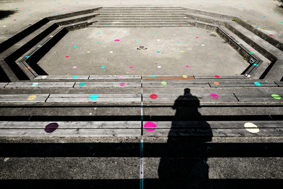 Colored Dots II - ID 008834