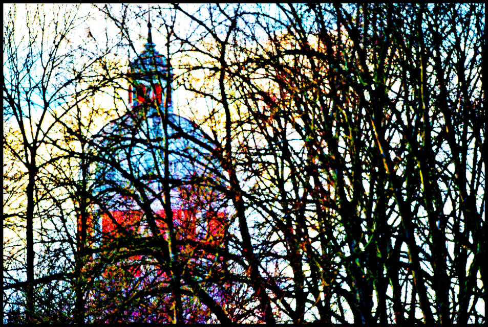 Water Tower Behind II - ID 008923