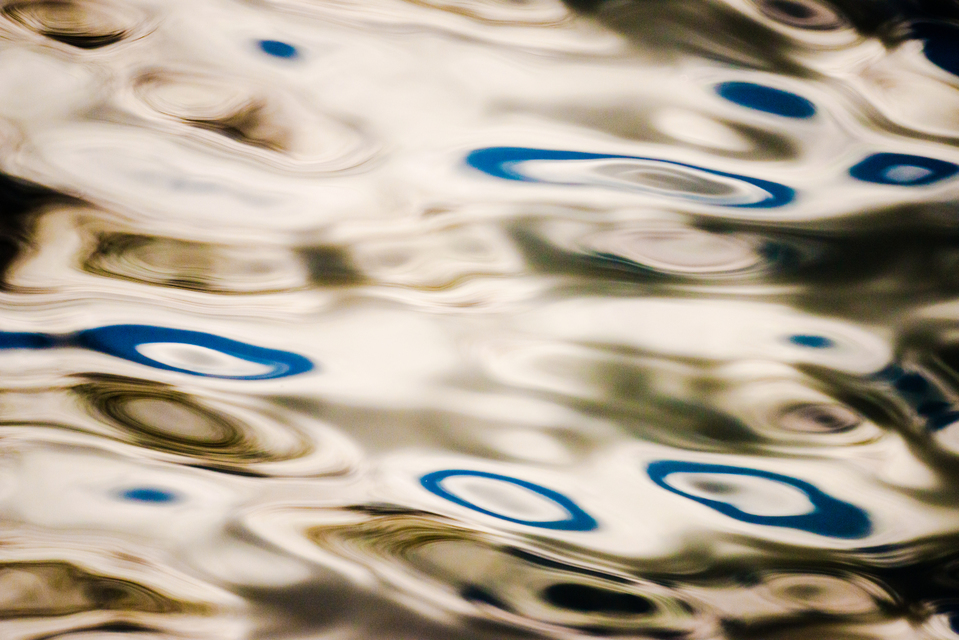 Blue Water Circles - ID 008926