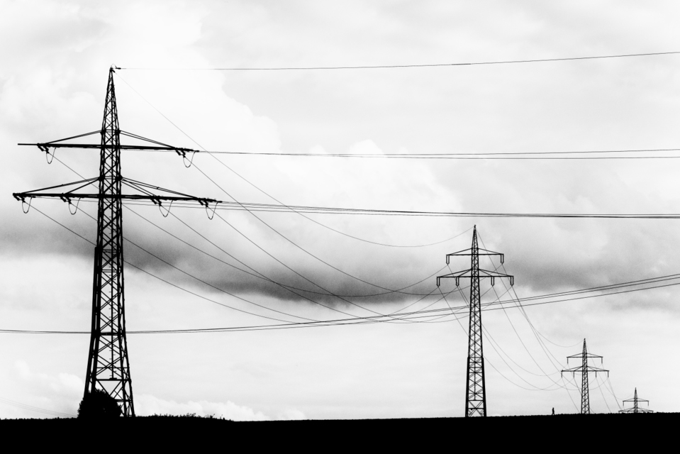 Man and Modern Crosses - ID 009273