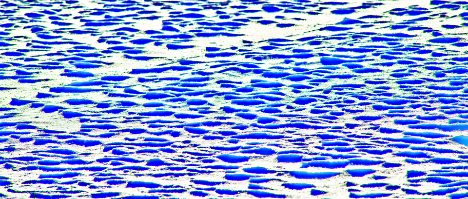 Snow Field Blue I - ID 009481