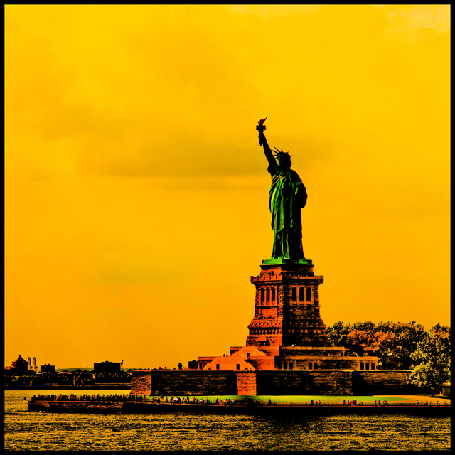 Sunset Liberty - ID 010369