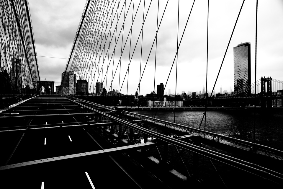 Brooklyn and Manhatten Bridge II - ID 010712