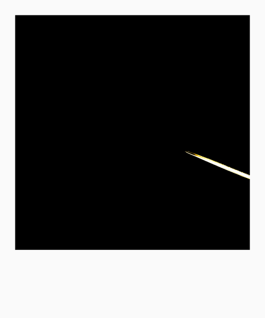 Plane on Black - ID 010961