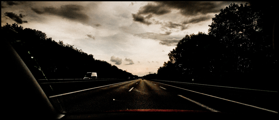 Evening Autobahn Ride - ID 011136
