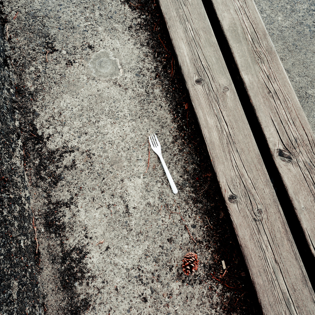 Plastic Fork I - ID 011660