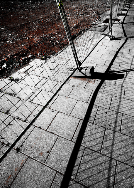 Fence Shadow Art - ID 011866