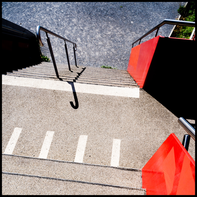 Stairs down from the Bridge I - ID 012506