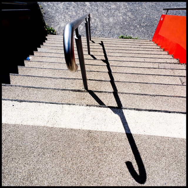 Stairs down from the Bridge II - ID 012507