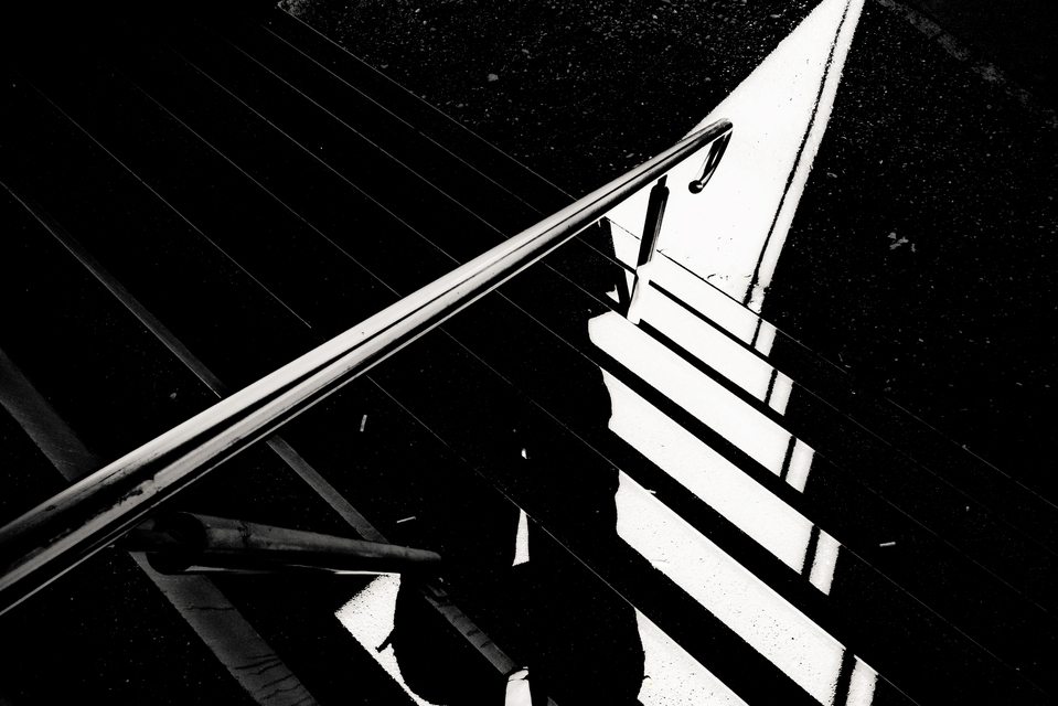 Stairs and Rail - ID 012508