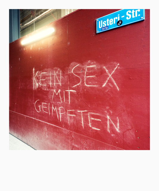 KEIN SEX MIT GEIMPFTEN - ID 012859