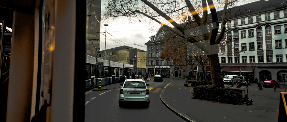 Zurich Tram Ride VI - ID 012892