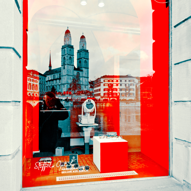 Grossmuenster Framed Red - ID 012901