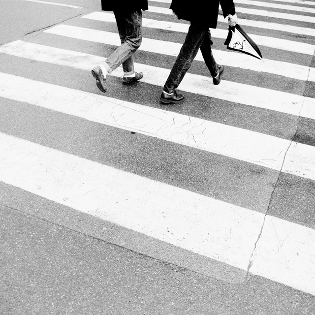 Two with an Umbrella - ID 012916