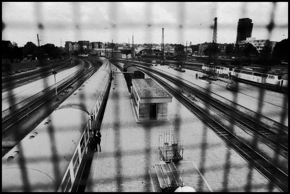 Old Bridge over Tracks I - ID 013111
