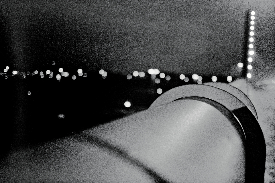 Bridge Detail at Night III - ID 013430