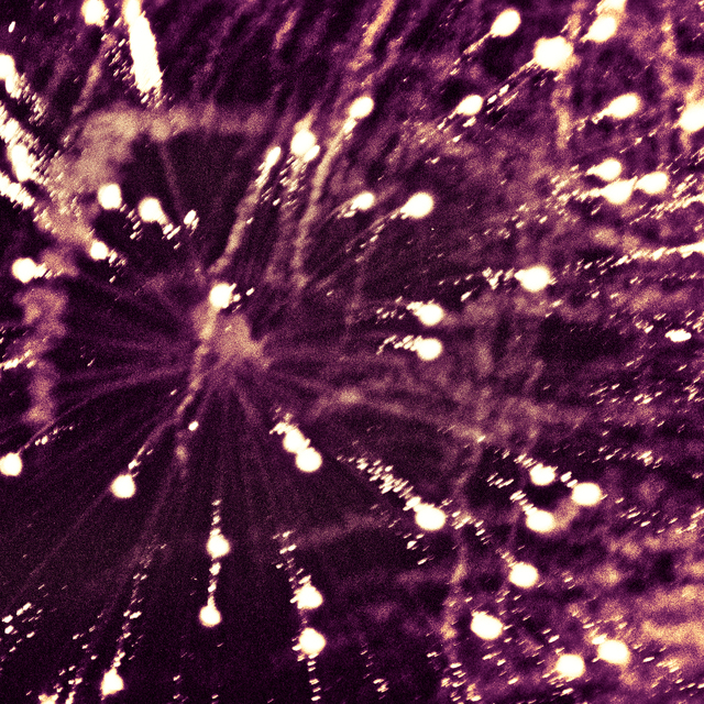 Fireworks above Danube III - ID 013643