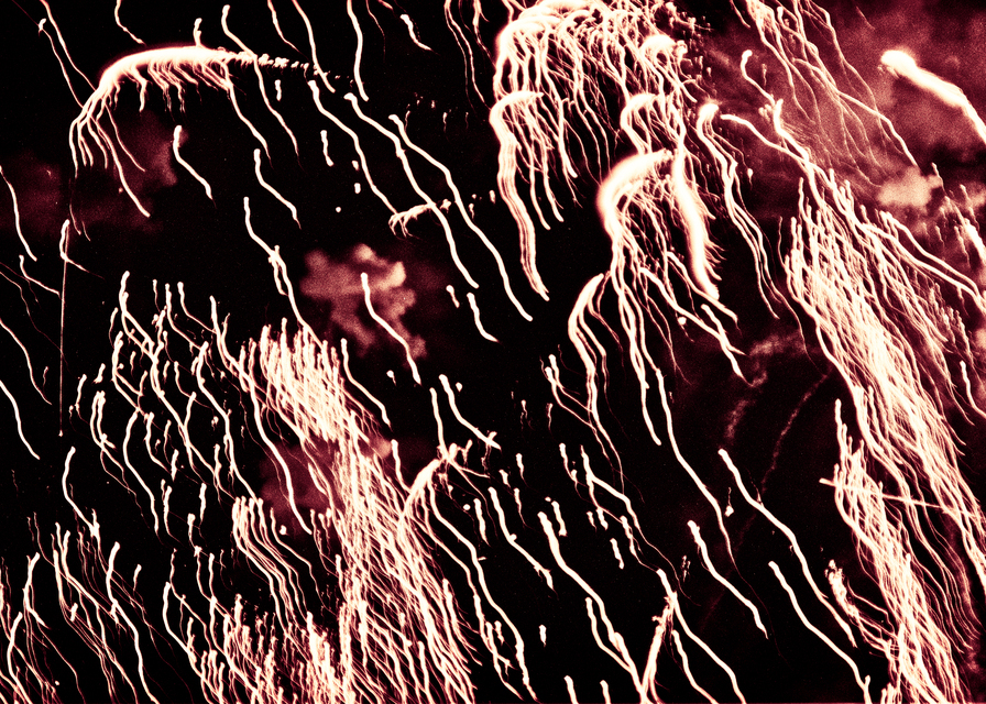 Fireworks above Danube XIII - ID 013653