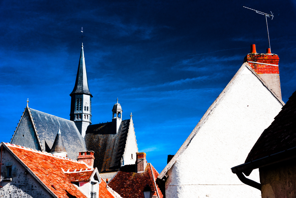 French Village Church II - ID 013823