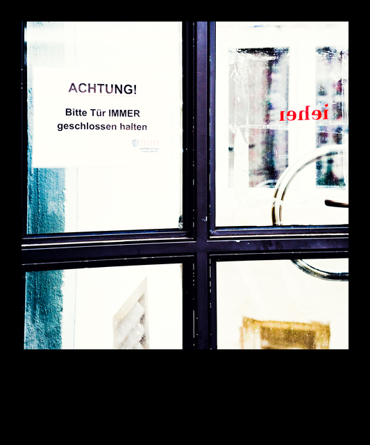 Please Have Door Closed ALWAYS - ID 013991
