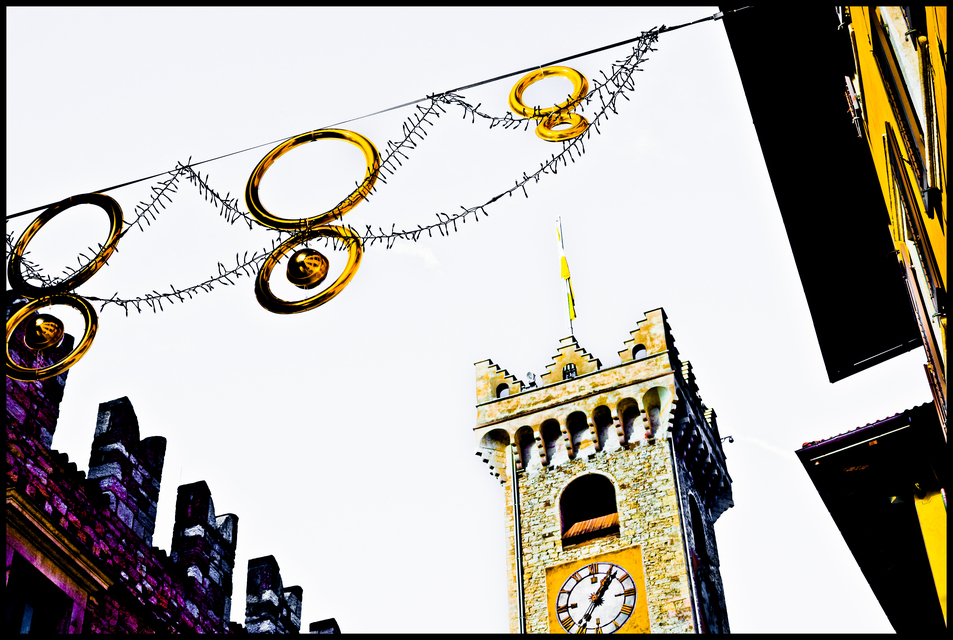 Tower with Clock II - ID 014126