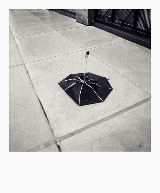 Umbrella on Concrete I - ID 014305