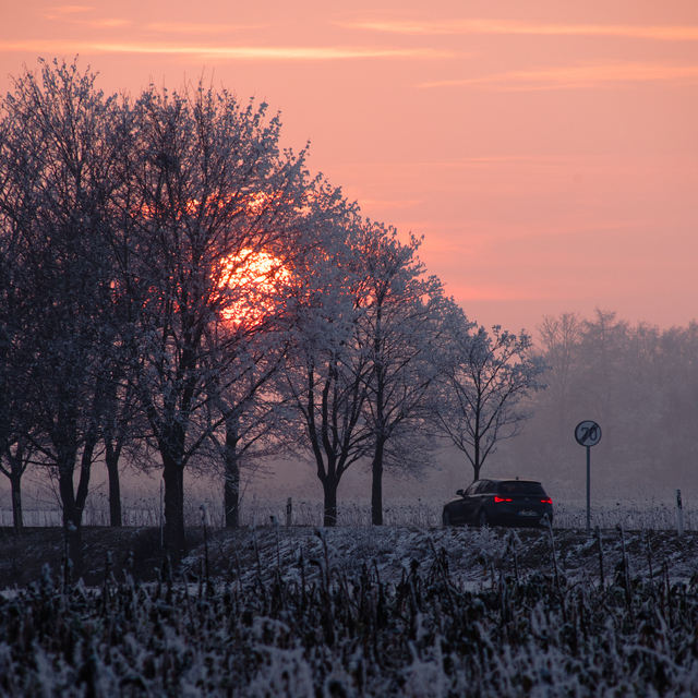 Winter Sunset XV - ID 014334