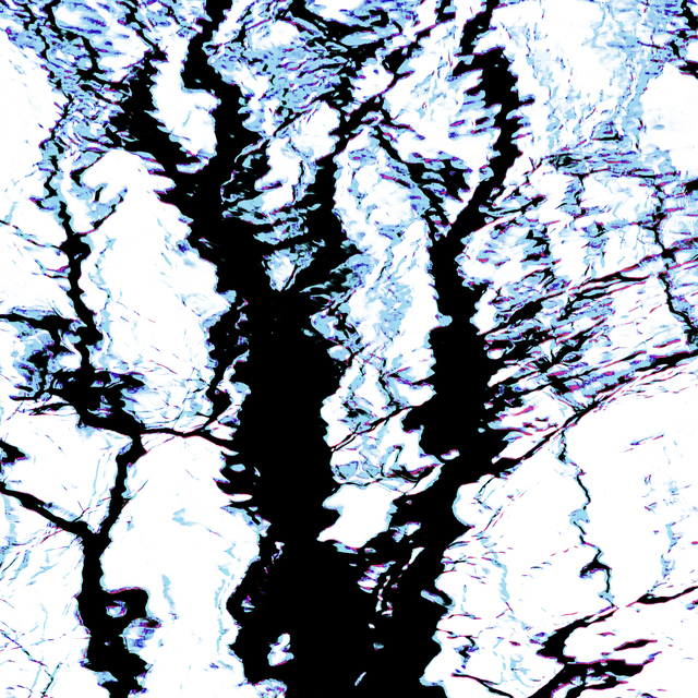 Black Trees on White Water IV - ID 014359
